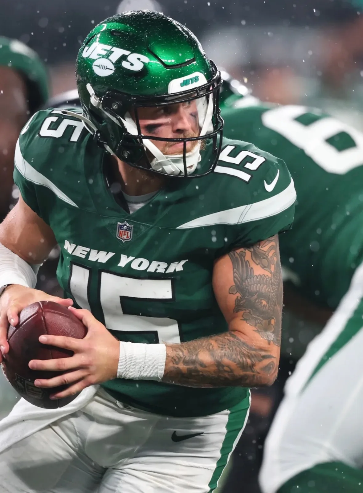 Chris Streveler Jets action