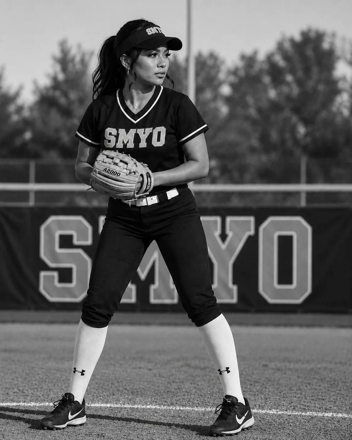 SMYO softball player